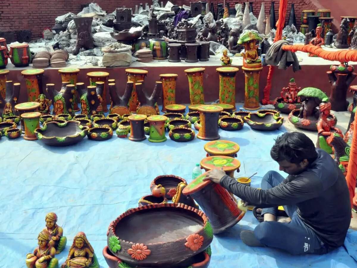 Cultural Stalls, Taj Mahotsav, Agra
