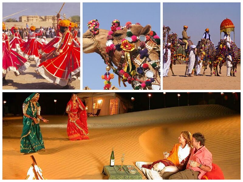 Jaisalmer Desert Festival - Rajasthani art, folk dance, and music
