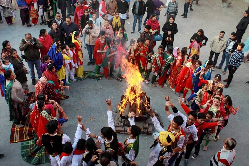 Lohri Festival in Jammu and Kashmir
