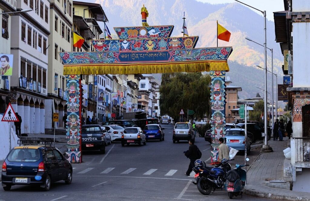 Norzin Lam Street, Thimphu, Bhutan