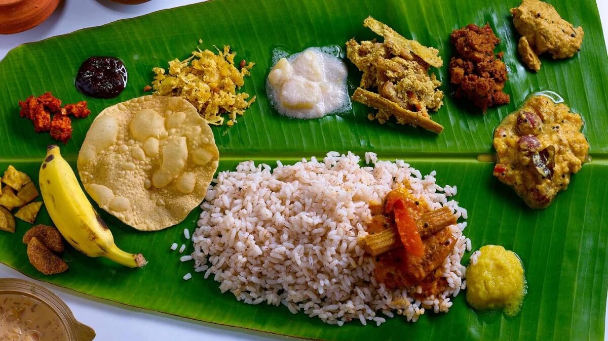Onam Sadya, Kerala