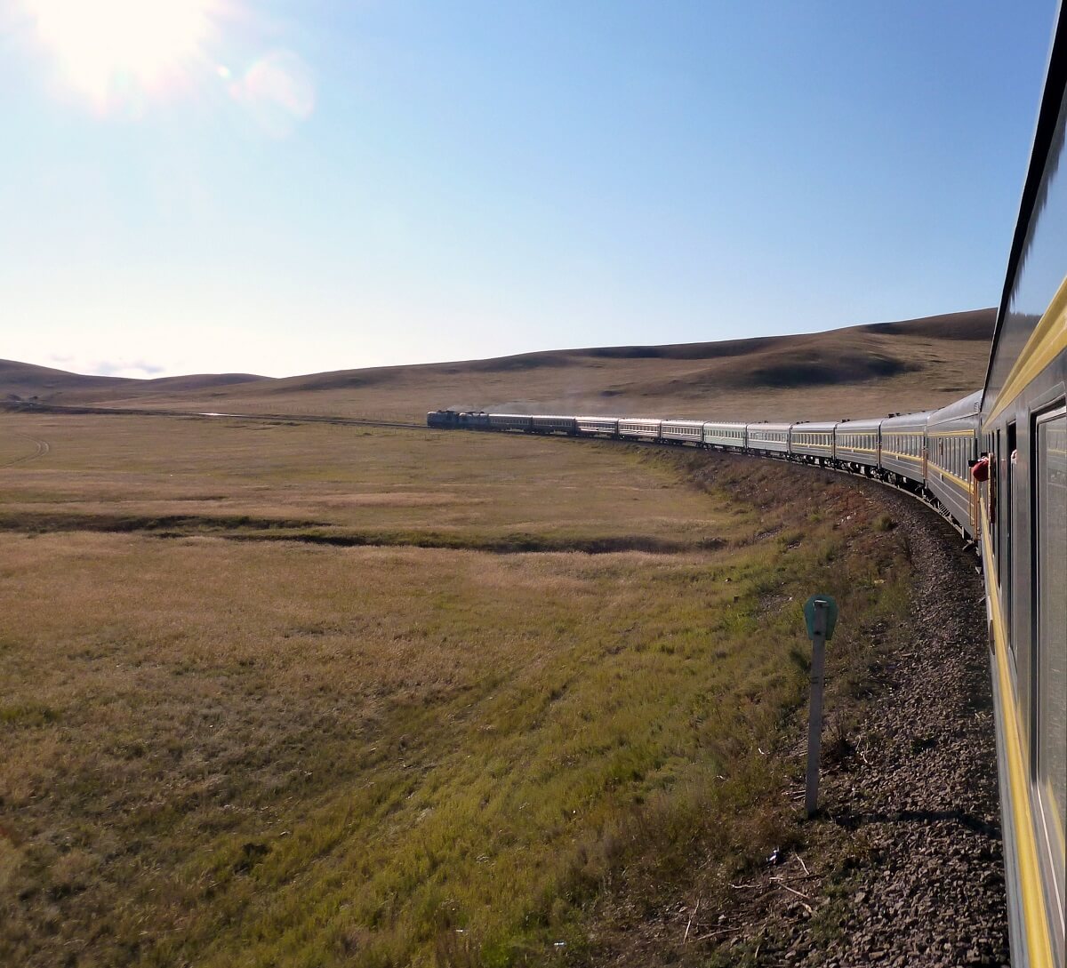 Trans-Mongolian Railway, China
