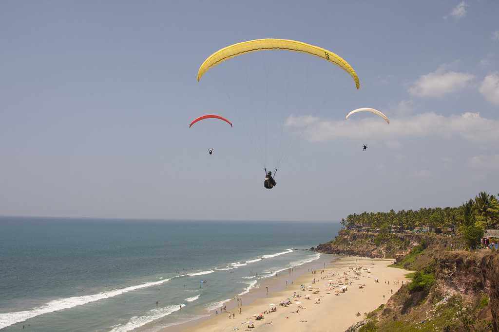 Varkala Paragliding, Kerala
