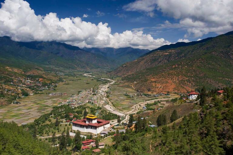 Zuri Dzong Fort, Paro, Bhutan