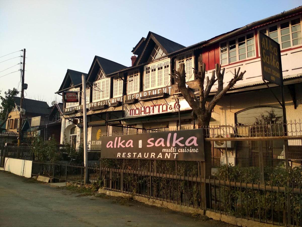 Alka Salka Restaurant, Srinagar, Kashmir