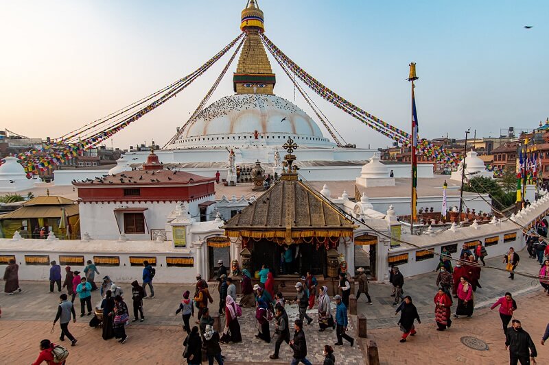 boudhanath stupa essay in nepali language
