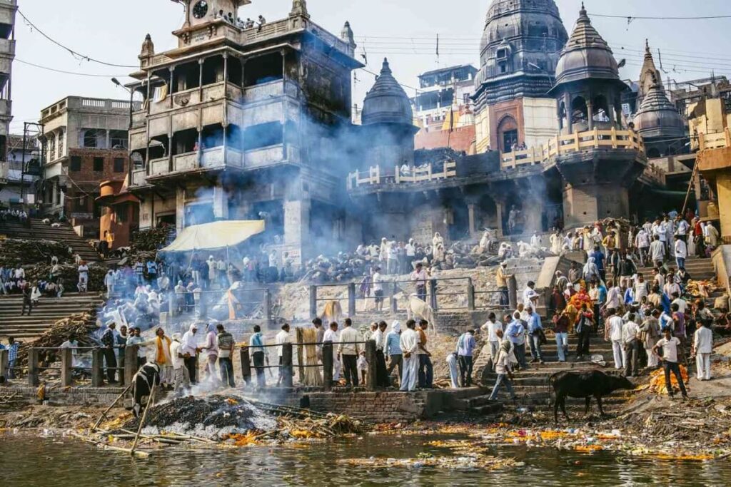 Burning Ghat in Varanasi