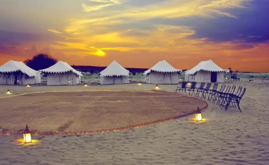 Camping in Pushkar Rajasthan