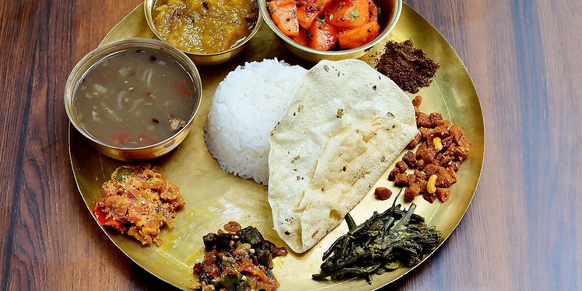 Dal Bhaat Food in Sikkim