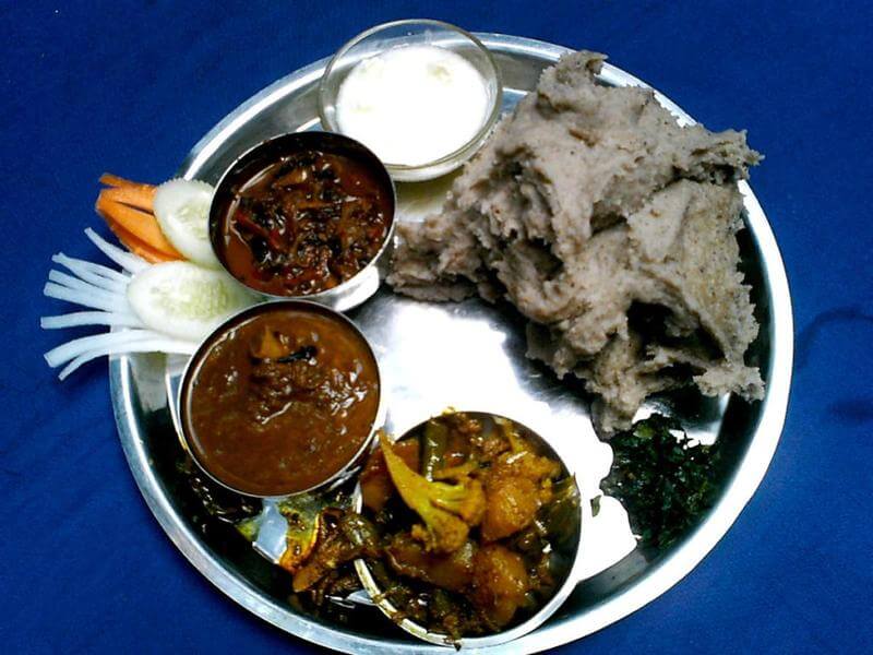 Dhindo Food in Sikkim