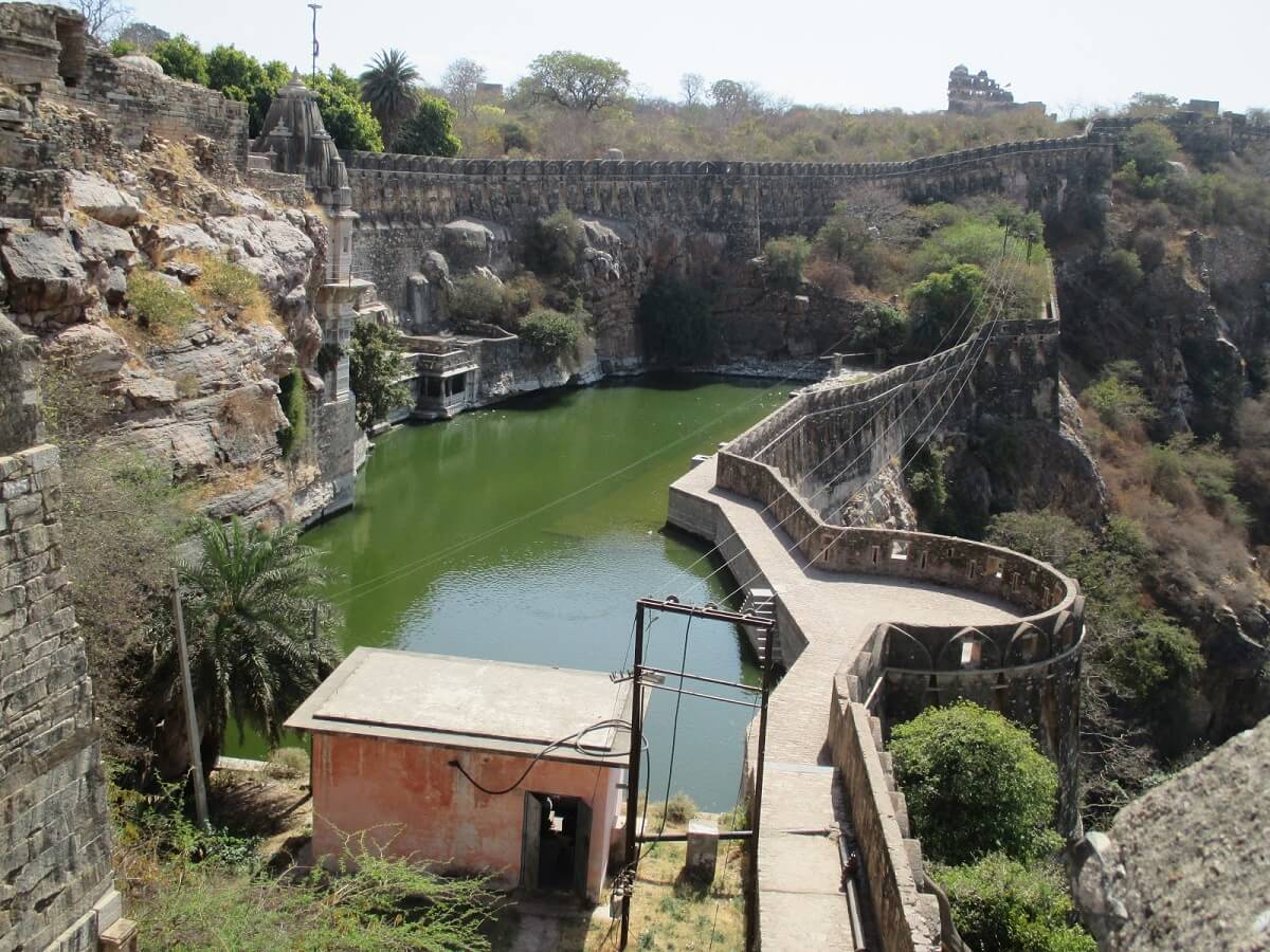 Gaumukh Reservoir, Chittorgarh Fort, Rajasthan