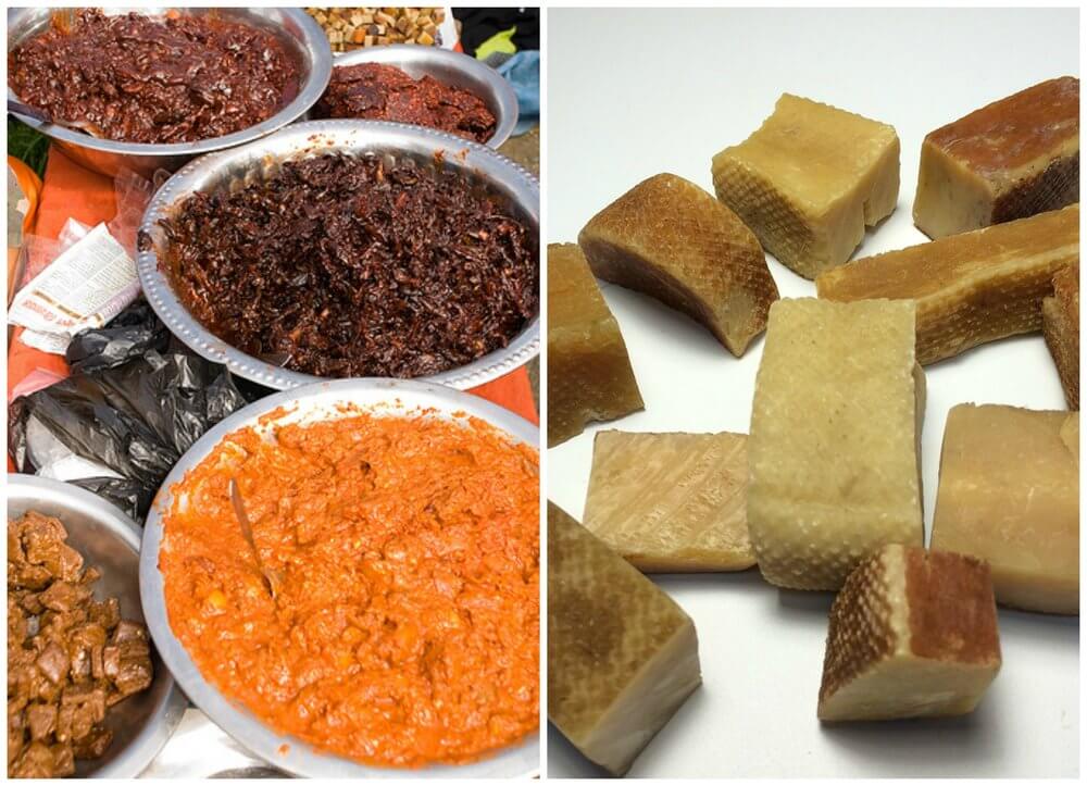 Lapsi and Chhurpi, Nepal Food