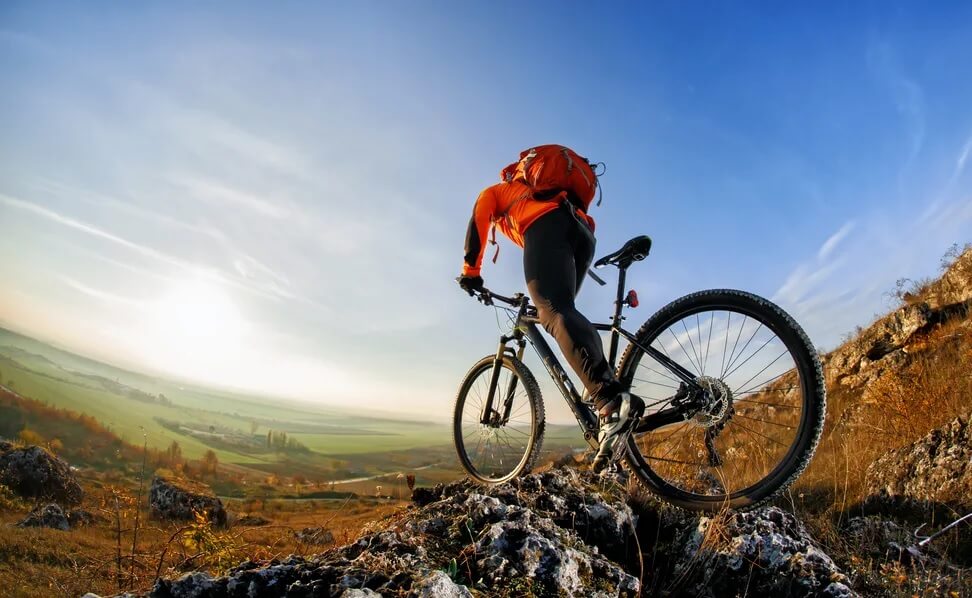 Mountain Biking in Nagarkot, Nepal