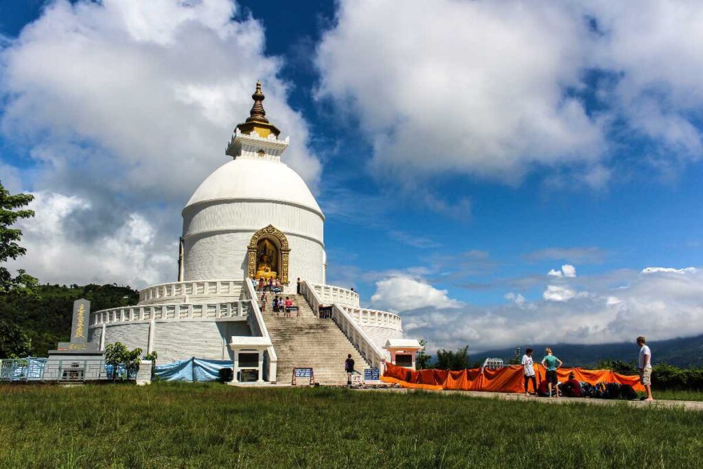 Shanti Stupa, Pokhara, Nepal