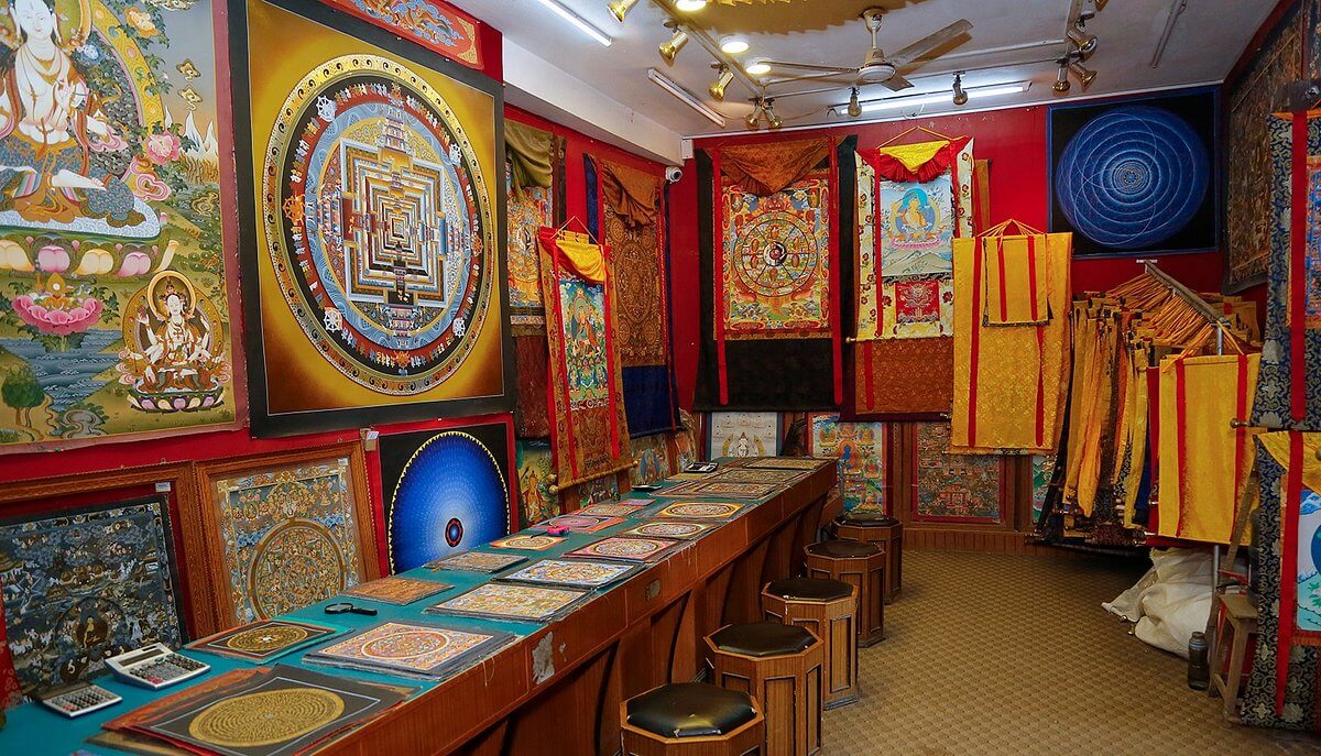 Thangka Painting, Kathmandu, Nepal