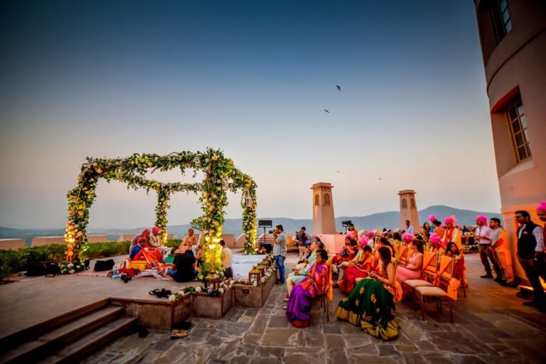Wedding in Alila Fort Bishangarh, Rajasthan