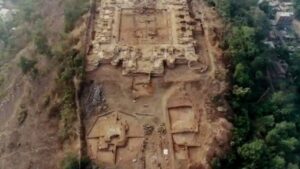 hill-top monastery in Bihar