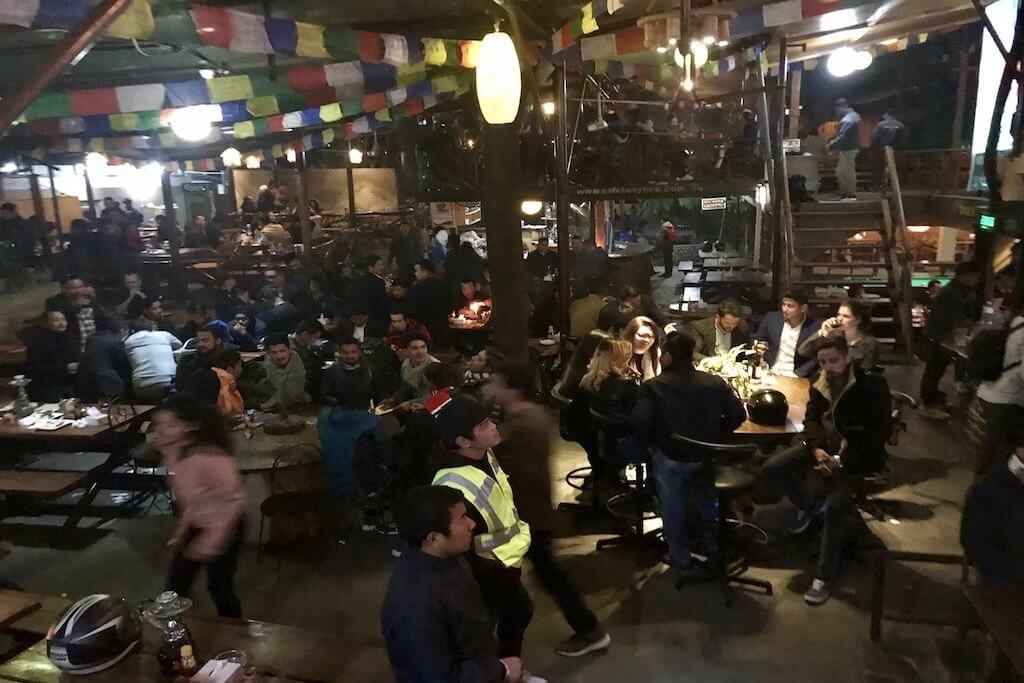 nightlife and food Pokhara, Nepal