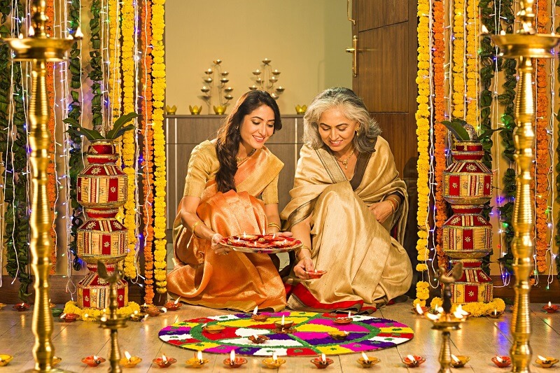 Diwali Celebration in India