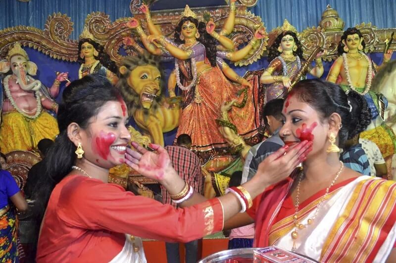 Durga Puja Festival Celebrate in India