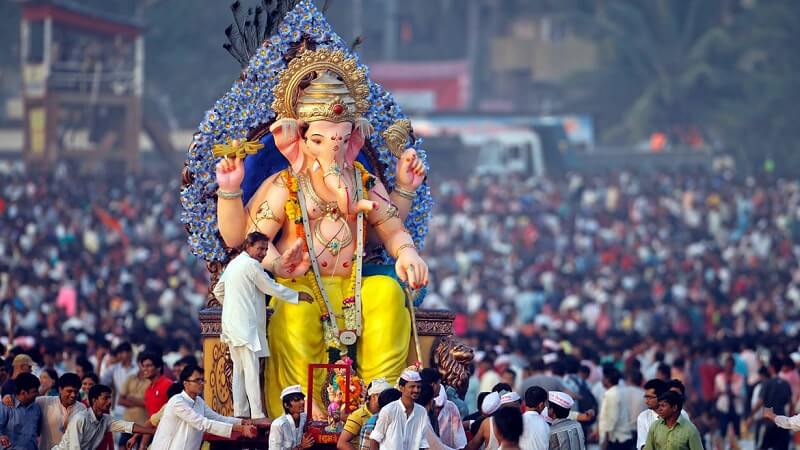 Ganesh Chaturthi Festival Celebrate in India