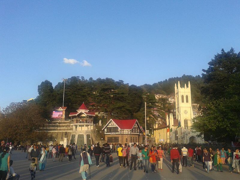 The Ridge of Shimla