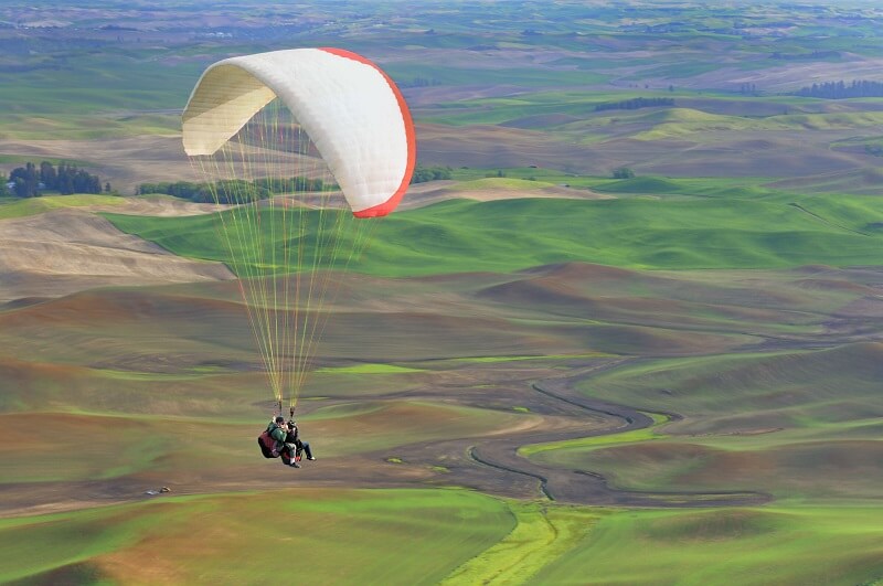 Paragliding in Kamshet - Maharashtra