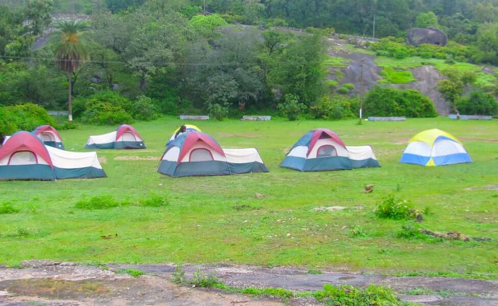 Camping in Mount Abu, Rajasthan