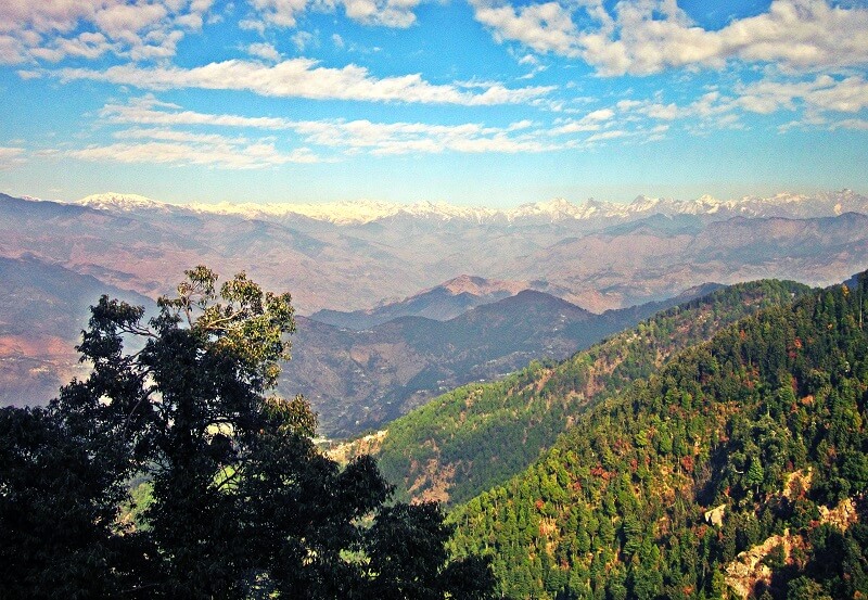 Enjoying the natural beauty of Dalhousie