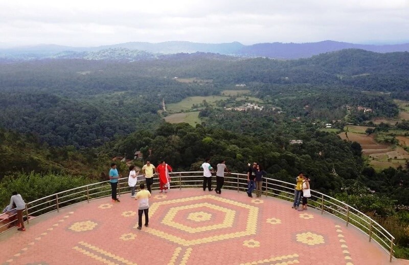 Honeymoon in Raja's Seat View Point, Madikeri, Coorg