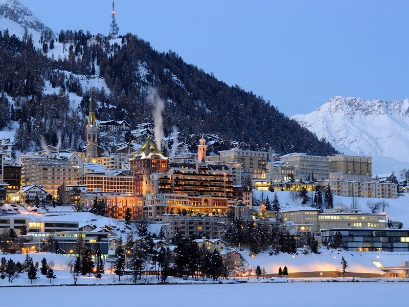 St. Moritz, Ski Resort, Switzerland