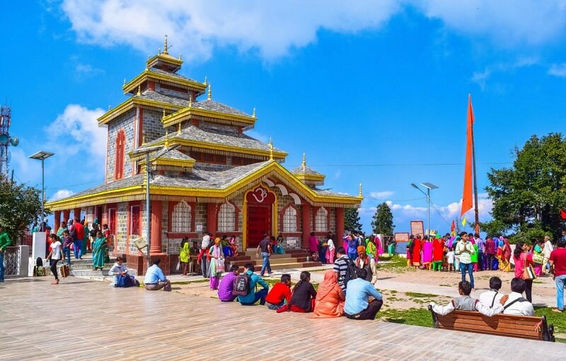 Surkanda Devi Temple, Dhanaulti, Uttarakhand