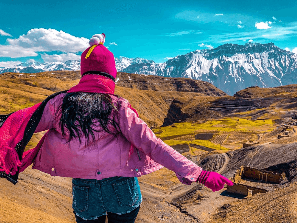 honeymoon in spiti valley view