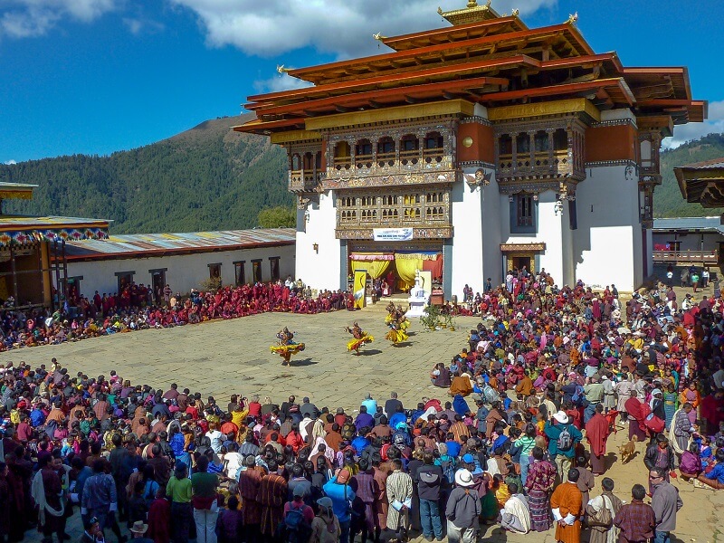 Gangtey Monastery, Bhutan