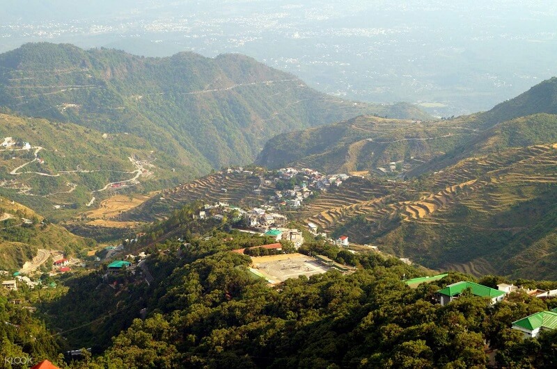 View of Doon Valley in Mussoorie