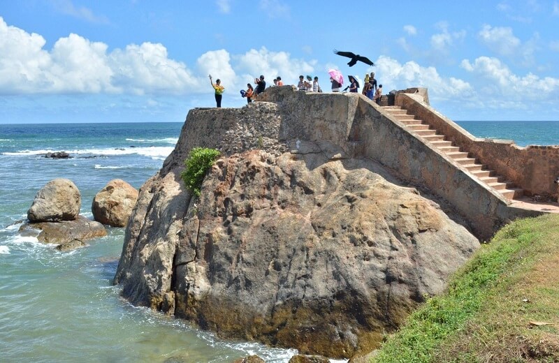 Flag Rock at Galle, Sri Lanka