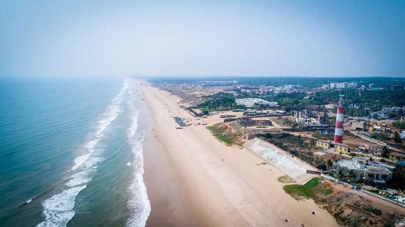 Gopalpur Beach in Odisha