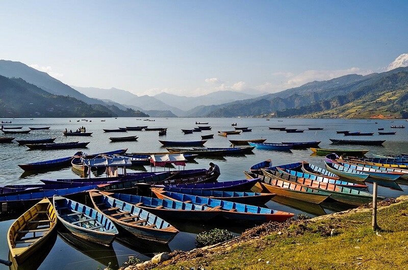 Phewa Lake, Pokhara, Nepal