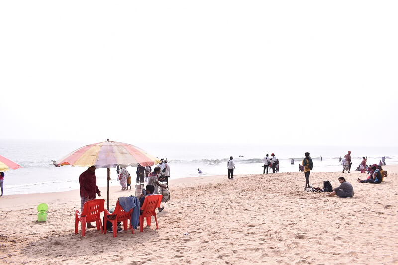 Puri Beach in Odisha