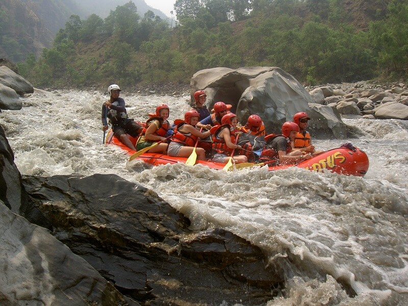 River Rafting in Seti River, Nepal