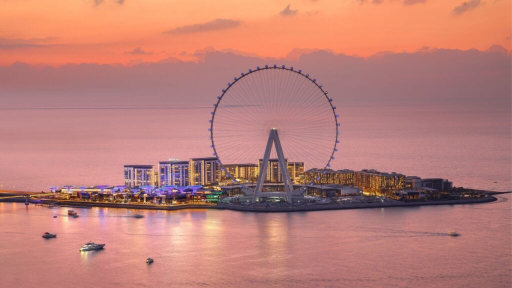 Dubai's tallest and largest observation wheel