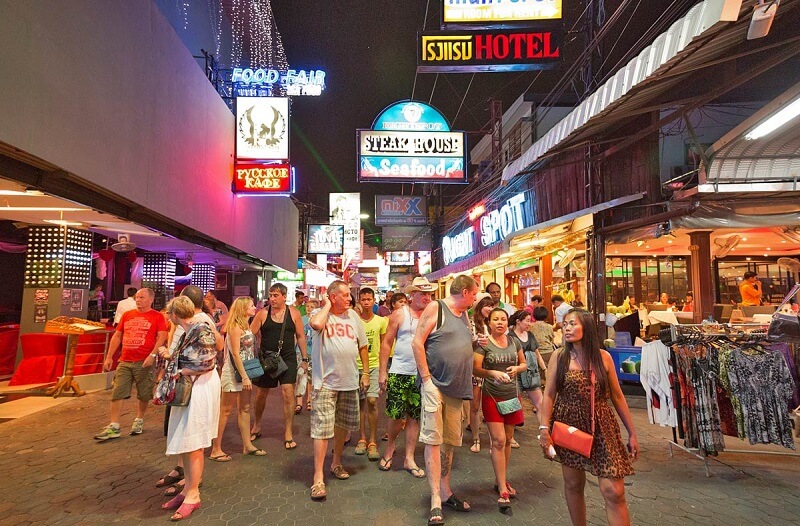 Enjoy the night on Walking Street, Pattaya, Thailand