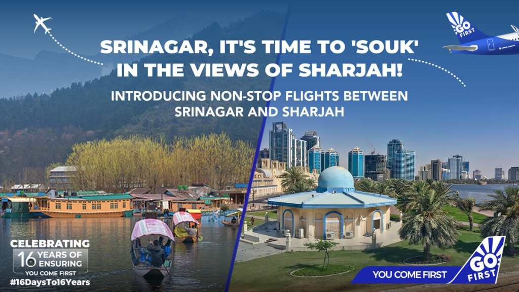 Go-First-non-stop-flights-between-Srinagar-and-Sharjah