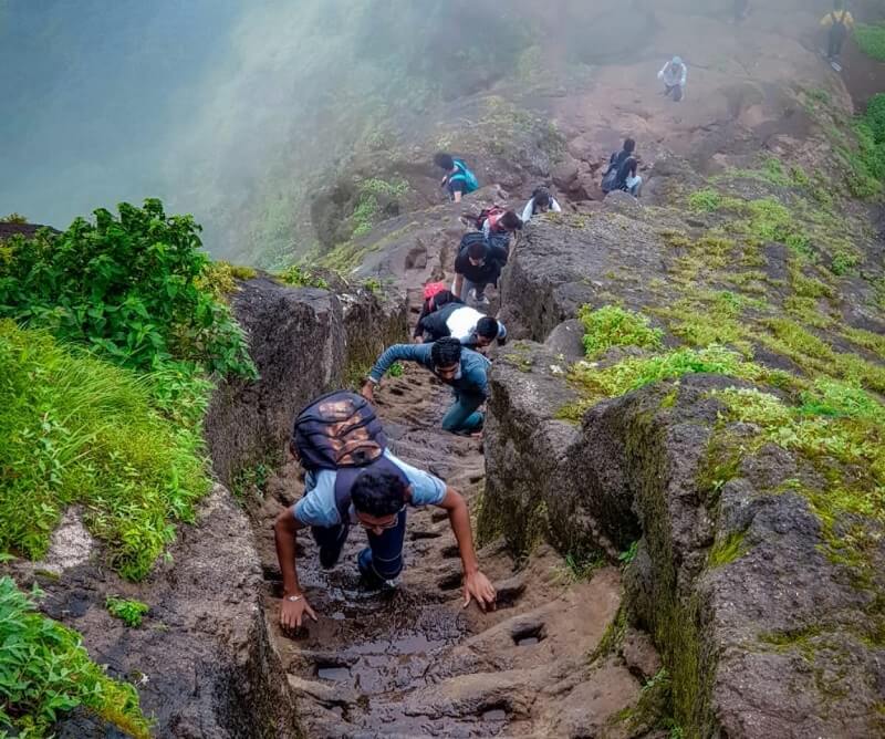 Harihar Fort Trek, Nashik, Maharashtra