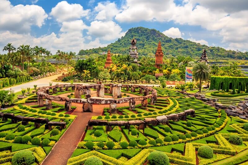 Nong Nooch Tropical botanical garden, Pattaya, Thailand