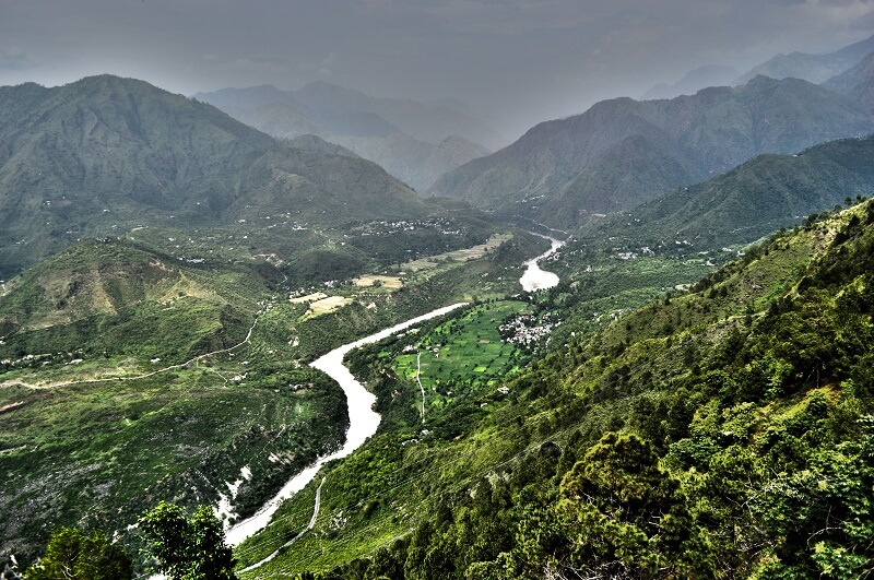 Sutlej Valley in Himachal Pradesh
