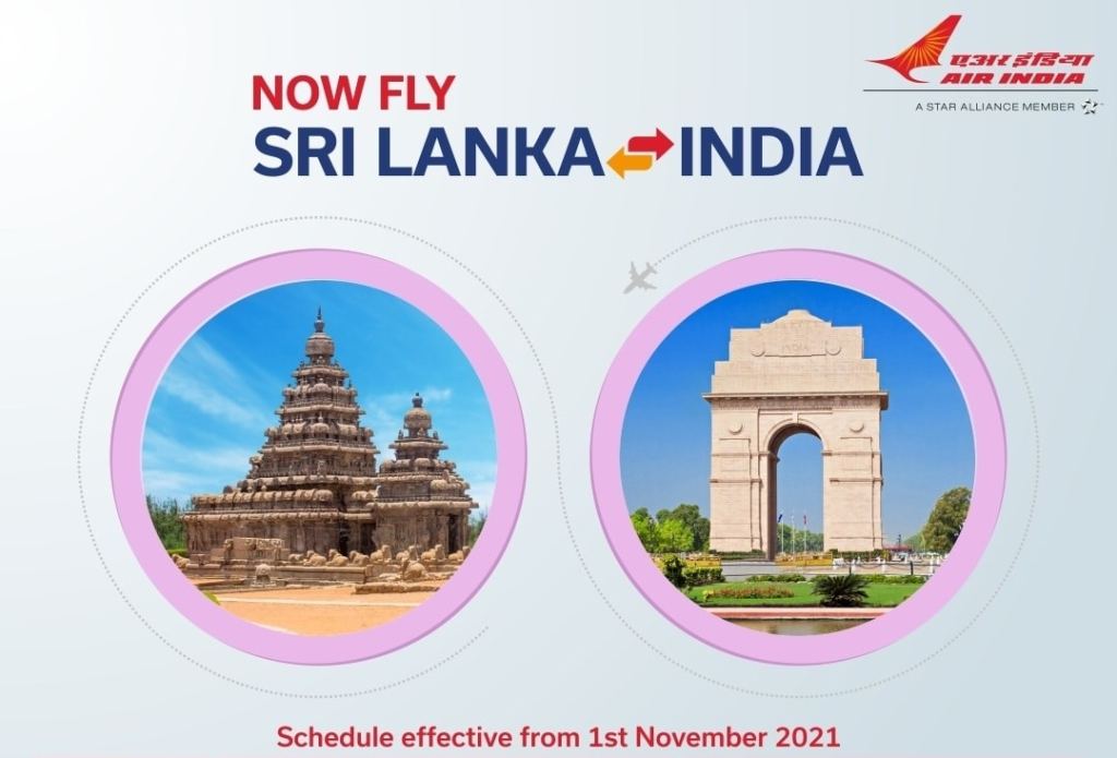 Air-India-Flight-between-india & Sri-Lanka
