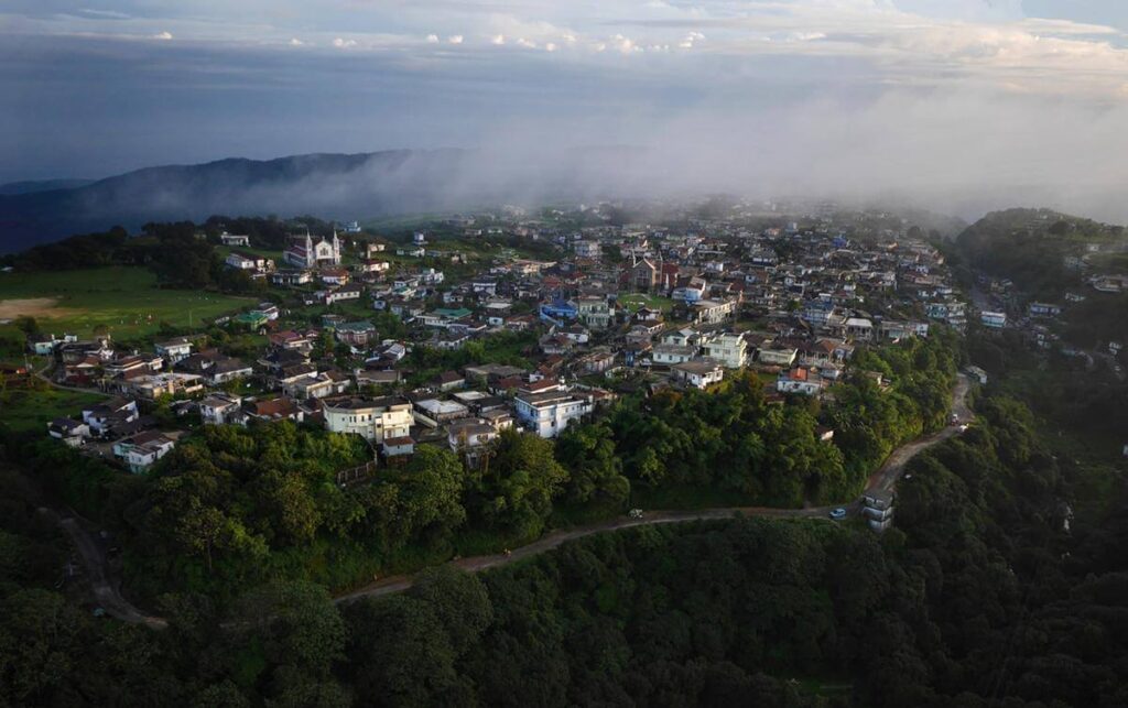 Cherrapunji and Mawsynram Meghalaya