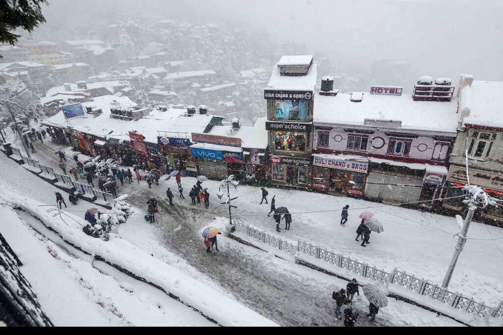 Here is a list of places that one can visit to see snowfall in India in January