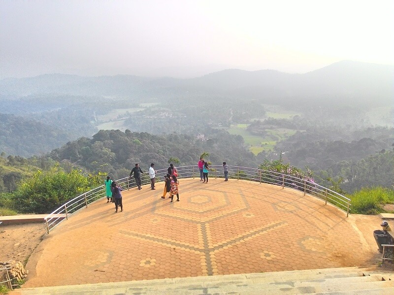 Hike to Raja's Seat, Coorg, Karnataka
